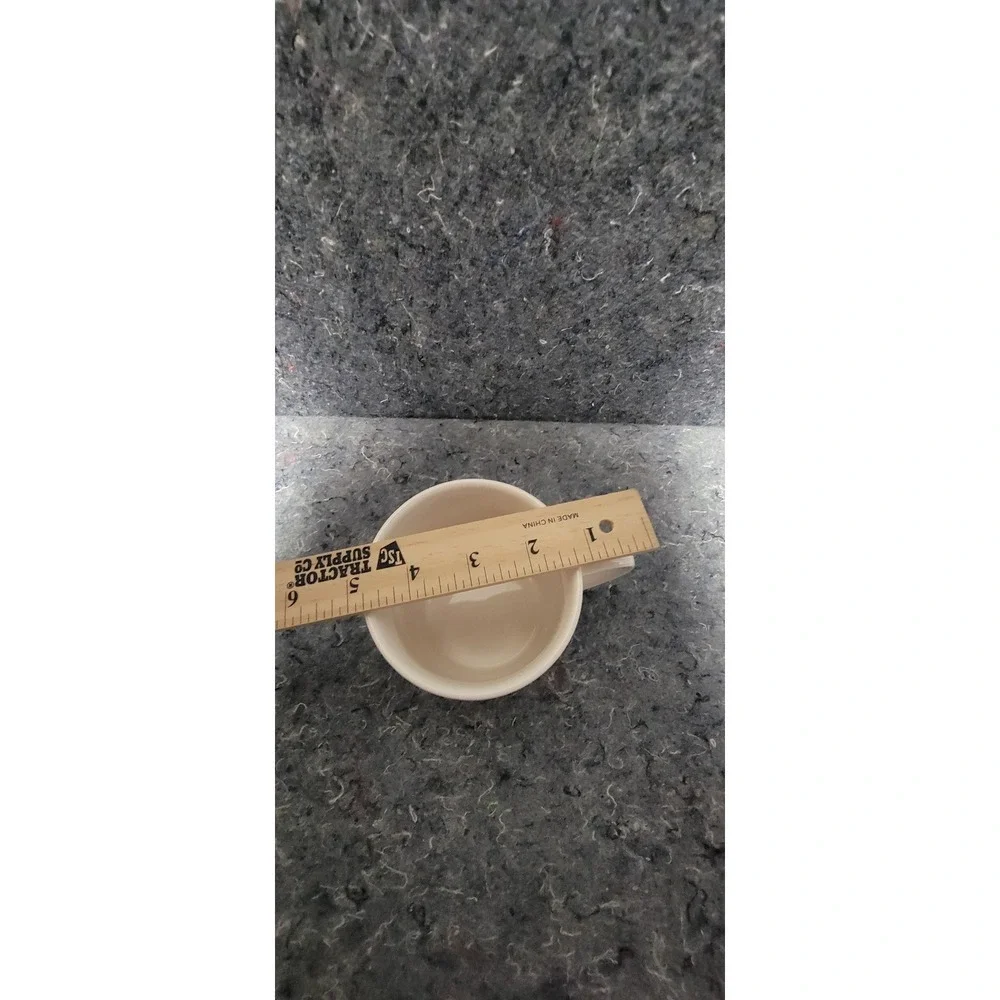 Vintage 2008 Starbucks‎ Coffee/Tea w/single Logo White/Green 12oz